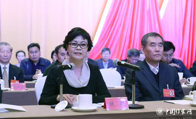 12月1日，中國作協(xié)九代會第二次全體會議召開，鐵凝主持會議。
