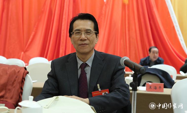 何建明主持中國作家協(xié)會第九次全國代表大會第三次全體會議。