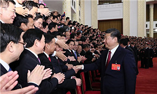習(xí)近平等領(lǐng)導(dǎo)同志親切會(huì)見(jiàn)出席黨的十九大代表、特邀代表和列席人員