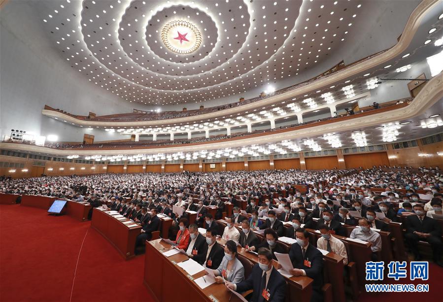 5月21日，中國人民政治協(xié)商會議第十三屆全國委員會第三次會議在北京人民大會堂開幕。 