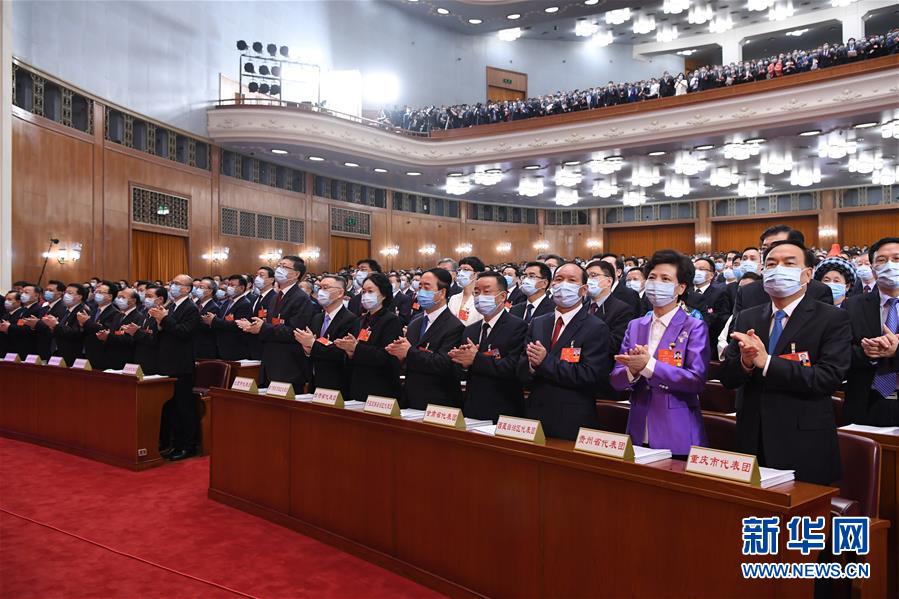5月22日，第十三屆全國人民代表大會第三次會議在北京人民大會堂開幕。 