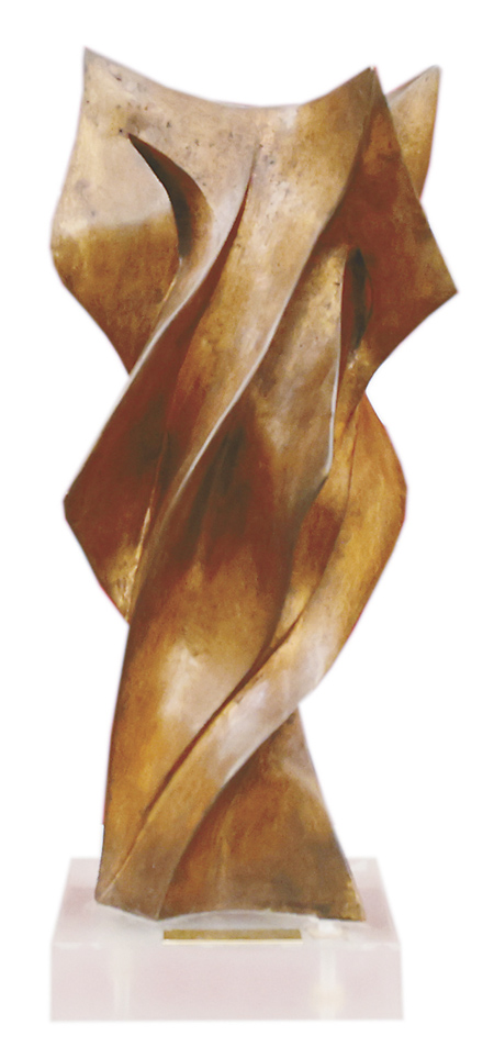 風(fēng)之舞（雕塑）　18×12×38.5cm　2013年 安東尼奧·迪·托馬索　中國(guó)美術(shù)館藏