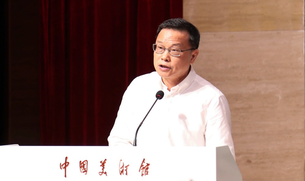 廣西文聯(lián)黨組成員、副主席匡達(dá)藹在致辭