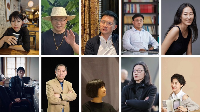 上：黎紫書、舒飛廉、沈念、尹文武、孟小書   下：張定浩、劉文飛、吳雅凌、朱朱、周婉京