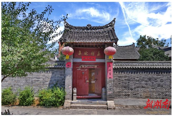 棣花古鎮(zhèn)的賈平凹老宅。