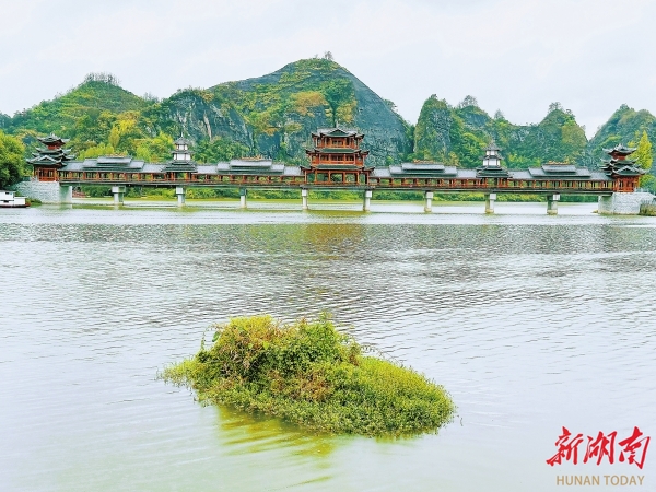 溆浦思蒙風(fēng)雨橋。