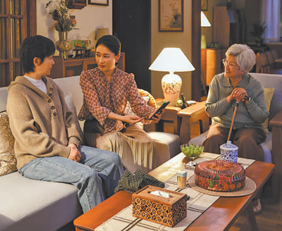 電視劇《煙火人家》劇照。 　　電視劇片方供圖